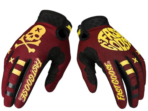 Dirt Bike Motorcycle Gloves for Men Women Finger Touchscreen Motorbike Gloves for BMX ATV MTB Riding (Small / G05)