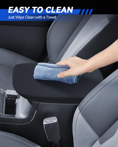 for Outback Armrest Cover& Armrest Hidden Privacy Tray 2026 Subaru Outback Accessories Durable [OEM Design& Friendly Liquid Silicone Rubber] (for 2026 Outback-Black)