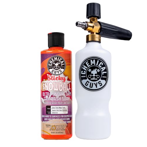TORQ Foam Cannon & Sticky Snowball Snow Foam Soap Kit (Snow Foamer + Sticky Snowball Ultra Snow (EQP369))