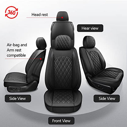 Dodge Ram Seat Covers Full Set Fit for 2009 (Black / Full Set (Flat Back))