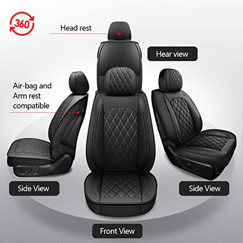 Truck Seat Covers for 2009 (Black / Full Set (Curved Back))