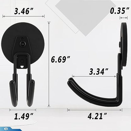 2 Pcs Magnetic Hook Heavy Duty (Large J HOOK)