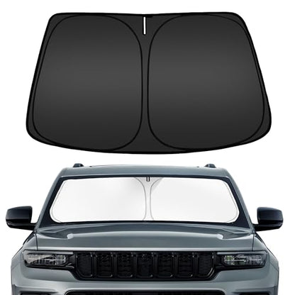 Windshield Sun Shade for Jeep Grand Cherokee 2011 (for Jeep Grand Cherokee 2011-2026 2027)