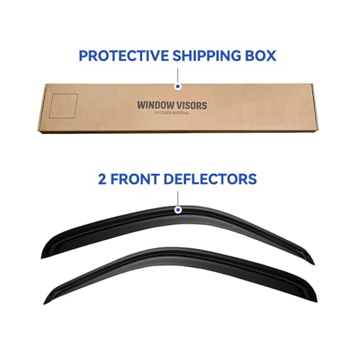 Window Visors Rain Guards for 1995 (1995-2004 Toyota Tacoma)