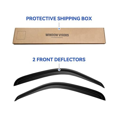 Window Visors Rain Guards for 1995 (1995-2004 Toyota Tacoma)