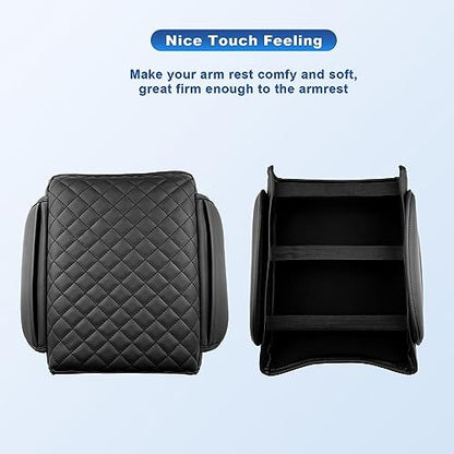 for 2026 Honda Passport Center Console Cover for 2026 Honda Passport Accessories Armrest Cover 2026 Passport Middle Console Pad Arm Rest Cushion (Thick Pad for 2026 Passport)