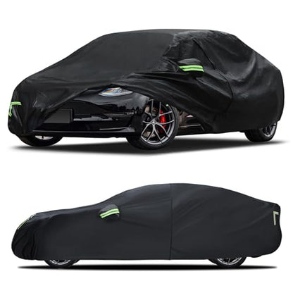 Car Cover Custom Fit for Tesla Model 3 2017 (Fit for Tesla Model 3 Black)
