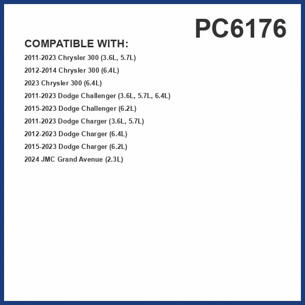 PG Cabin Air Filter PC6176 (Particulate Media)