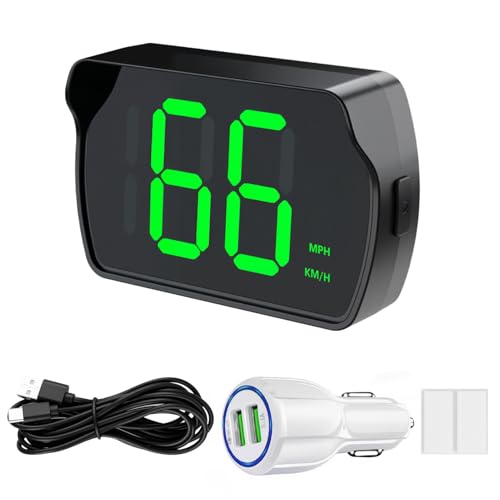 GPS Digital Speedometer for Car MPH (Digital Speedometer with Charger)