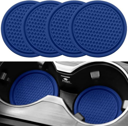 Car Cup Coaster (Grey Blue)