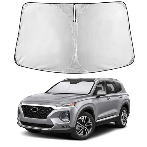 Windshield Sunshade Compatible for Hyundai Santafe 2013