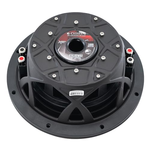 XTR10SWD2 XTR Series 10" Shallow Subwoofer (10" - DUAL 2 OHM)