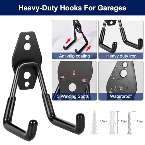 18 Pack Garage Hooks
