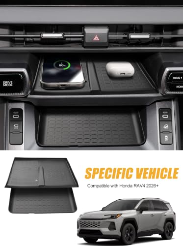 for Toyota RAV4 2026 Center Console Organizer Set (2026 RAV4-4pcs)