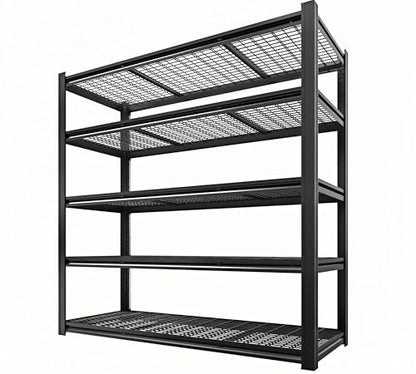 5 Tier Heavy Duty Garage Shelving (5T 55" W x 24" D x 84" H)