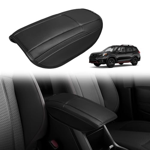 Armrest Cover for Subaru Forester 2019 (21) 19-24 |Forester| Black, Regular)
