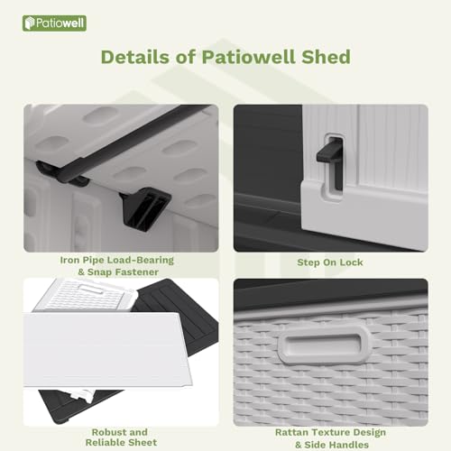 Shelf of 26 50 Cu Ft Outdoor Storage Cabinet (White / Shelves for Cabinet)