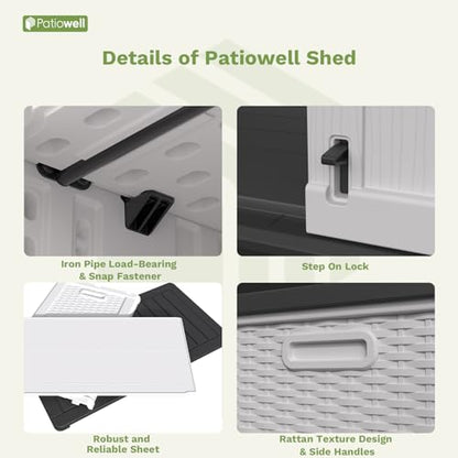 Shelf of 26 50 Cu Ft Outdoor Storage Cabinet (White / Shelves for Cabinet)