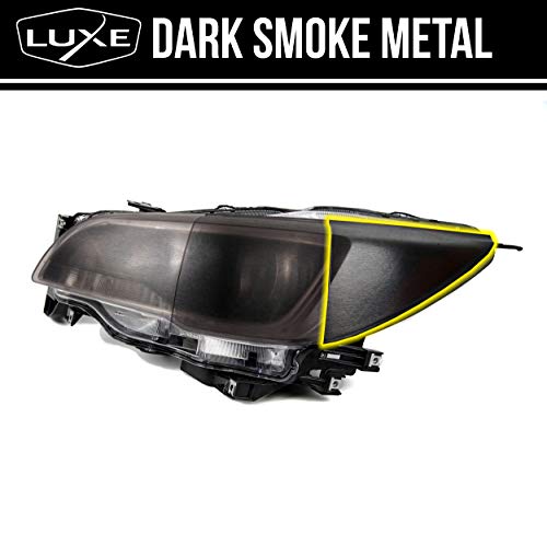 Luxe LightWrap Dark Metal Universal Tail & Headlight Tint Kit (20" x 3 yard)