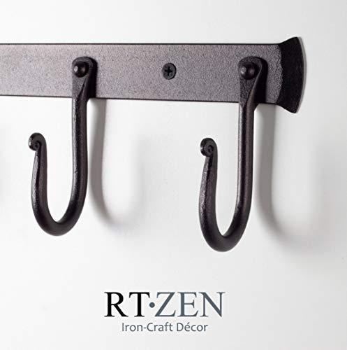 Classic Farmhouse Wall Mount Multi (J-Hook Rack of 3)