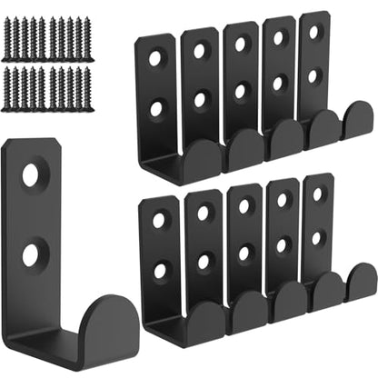 Hooks for Hanging Stainless Steel Heavy Duty Coat Hook Wall Hooks Robe Hanger Hooks Hanging Hat Key Holder for Towel and Bags Indoor Outdoor (1.8x1 / Square)