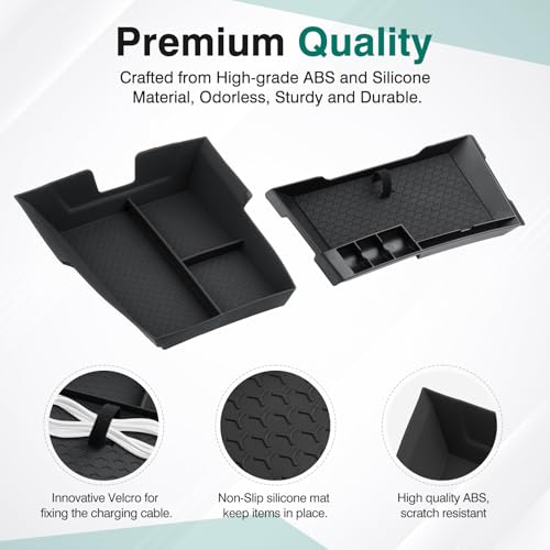 Silicone Center Console Organizer for Chevy Equinox