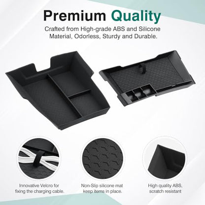 Silicone Center Console Organizer for Chevy Equinox