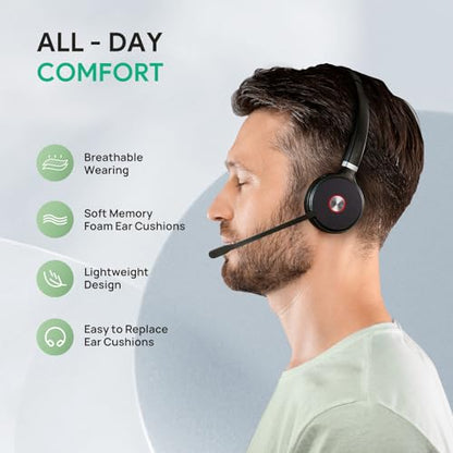 WH62 Mono Wireless DECT Headset for IP Phone & PC (WH62 Mono Teams)