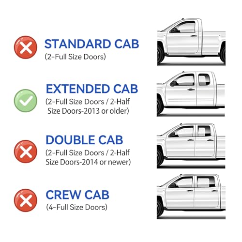 Window Visors Rain Guards for 2004 (2004-2012 Colorado/Canyon Extended Cab)