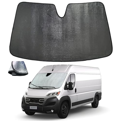 Car Windshield Sun Shade for Dodge RAM ProMaster 2014 (for Dodge RAM ProMaster 2014-2025)