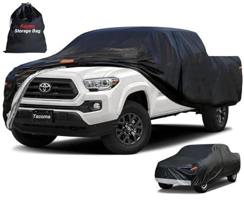 Heavy Duty Truck Cover for Toyota Tacoma (2-Tacoma(1995-2025) Xtra/Access/Double SB Bed / PE-Black)