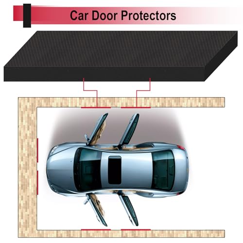 Garage Wall Protector for Car Doors (15.74" x 5.9" x 0.7" 2PACK)