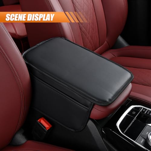Car Center Console Cover (Black)