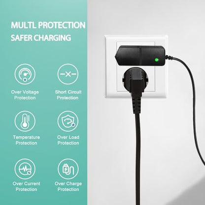 15V 1A~1.5A Adapter Charger Charging Cable Cord for Peak 450A 500A 600A 800A 1000A Auto Battery Booster Jump Starter