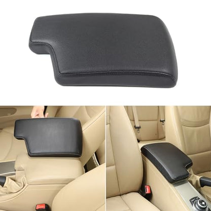 Car Armrest Box Cover for BMW 3 Series E90 E91 E92 E93 2006 (Black)