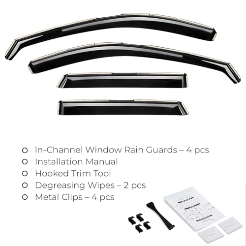 Window Deflectors Smoke Tinted In (For CX-5 17-25)