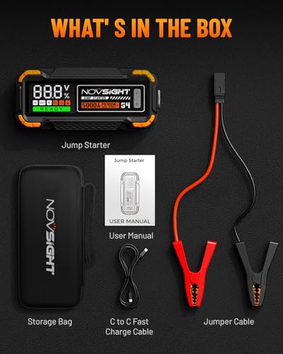 Car Battery Jump Starter (G4 Orange)