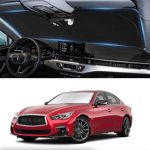 Custom Fit Infiniti Q50 Windshield Sunshade for 2014 (Fit Infiniti Q50 2014-2025)
