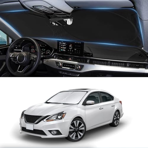 Windshield Sunshade for Nissan Sentra 2013 2014 (Fit Sentra 14-19)