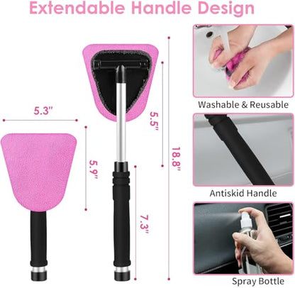 Windshield Cleaner Tool (Pink)
