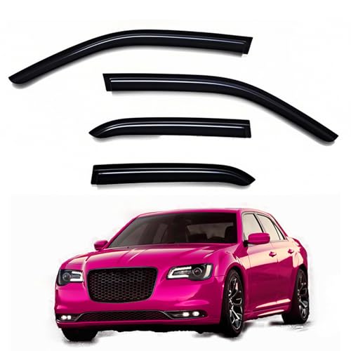 Window Visors Rain Guards Compatible with 2011 (11-23 Chrysler 300)