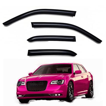 Window Visors Rain Guards Compatible with 2011 (11-23 Chrysler 300)