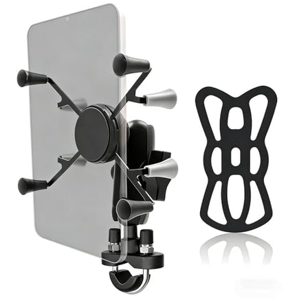 Tablet Mount Holder with U (U-bolt Base for Rails 0.5'' to 1.25'' in Diameter)