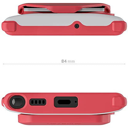 EXEC Pink S22 Wallet Case for Women Card Holder Works with Magnetic Car Mounts Easily Detachable for Wireless Charging Protective Cover Designed for 2022 Samsung Galaxy S22 5G (Galaxy S22 / Pink)