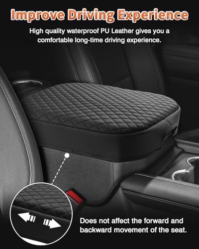 Center Console Cover for Chevy Chevrolet Tahoe (for 2021-2026 Tahoe/Suburban/Yukon Bucket Seat)