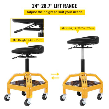 Rolling Garage Stool (Rolling Garage Stool)