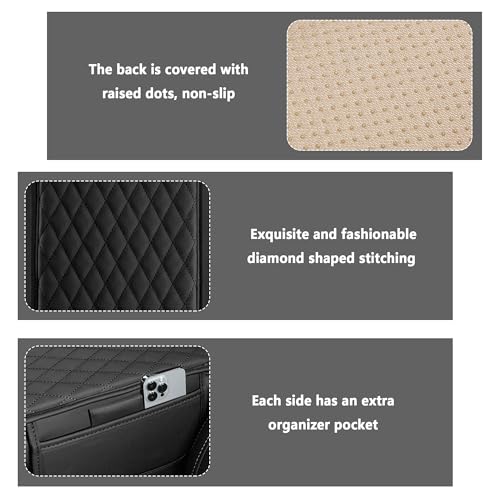 Upgraded Car Center Console Cover (Black)