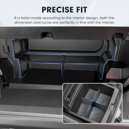 2PCS Center Console Organizer for Toyota Tacoma 2024 (2024-2026 Toyota Tacoma 2PCS)
