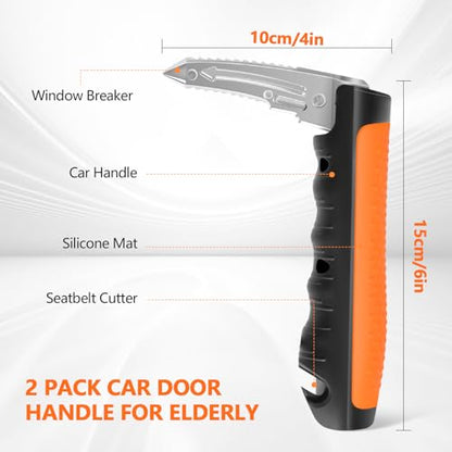 Car Door Handle for Elderly (Orange)