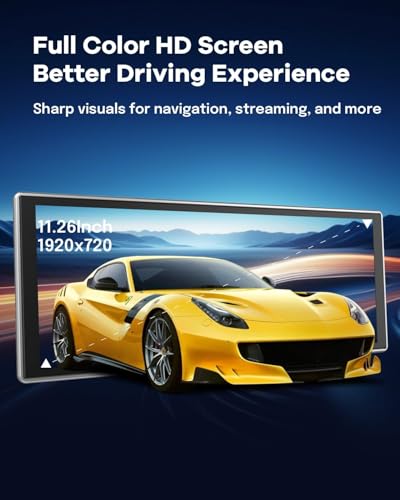 Portable Wireless CarPlay Screen for Car (Black / 11inch)